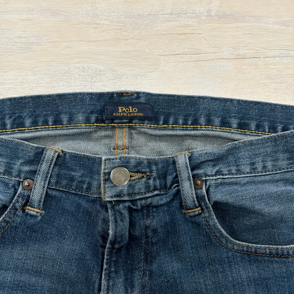 Polo Ralph Lauren Jeans Classic Fit 33x30 Straight Leg Blue Denim Mens